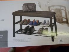*Neat Freak Shoe Storage Bench (in box)