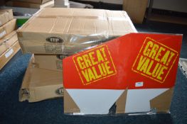 *Three Boxes of Great Value Display Boxes
