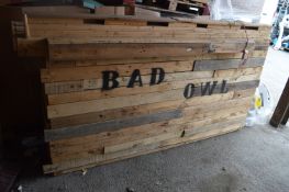 *Scratch Built Bar with Electrical Fittings ~230cm