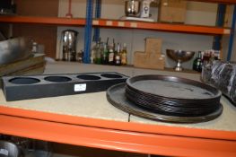 Plastic Trays and a Bottle Holder