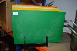 *Five Colour Coded Chopping Board and Stand