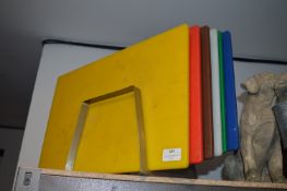 *6pc Colour Coded Chopping Board Set