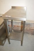 *Small Preparation Table with Shelf 40x58x90cm