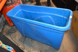 *Large Blue Wheeled Bottle Bin