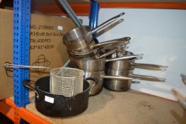 *Stainless Steel Pans etc.