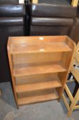 *Oak Four Height Bookshelf