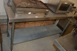 *Preparation Table with Shelf 180x60x90cm