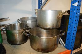 *Aluminium and Stainless Steel Pans