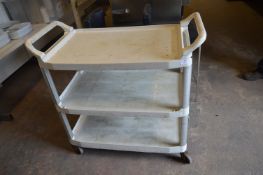 Three Tier Catering Trolley