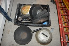 *Quantity of Frying Pans and Kitchen Utensils