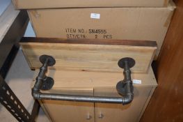 *Two Industrial Style Shelves