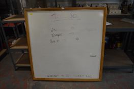 *Large Square Whiteboard
