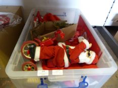 Box of Christmas Decorations