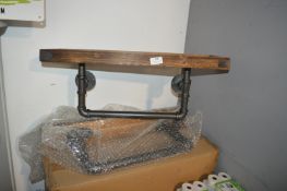 *Two Industrial Style Shelves