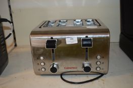 *Caterlite Stainless Steel Four Slice Toaster