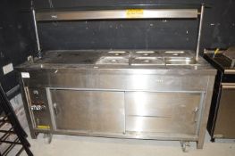 Warming Cupboard with Serving Top and Hotplate