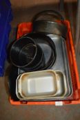 *Metal Baking Trays and Cake Tins, etc.