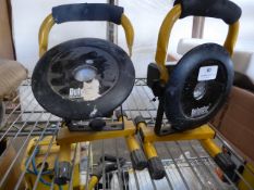 * 2 x defender rechargeable work lights (no charger)