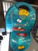 * eye wash and first aid kit sets