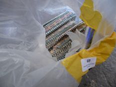 * bag of Paslode nails and cartridge