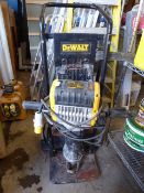 * DeWalt D25981 XL Hex demolition hammer pavement breaker on trolly