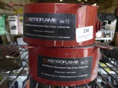 * 2 x astroflame pipe collars