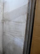 * 6 x white faced doors 726 x 1980 x 350