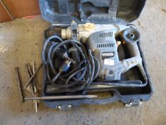 * Titan SDS plus rotary hammer drill 1500w with quantity of bits