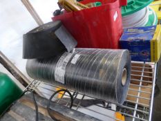 * 1 x roll damp course 450mm x 30 and 1 x part roll 100mm