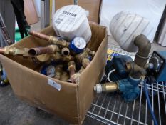 * quantity of gas meters, new valve and pump