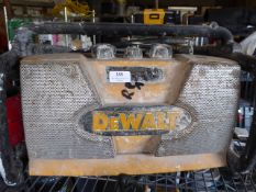 * DeWalt site radio