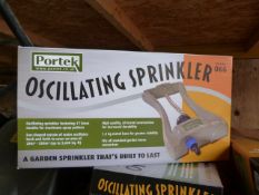 *Portek Oscillating Sprinkler