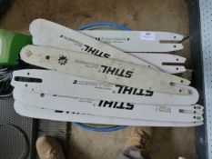 *Assorted Stihl Chainsaw Bars