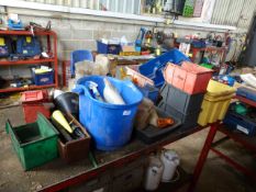 *Large Quantity of Plastic Buckets, Jugs, Tool and