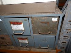 *Set of Four Engineers Drawers and Contents