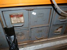 *Set of Four Engineers Drawers and Contents