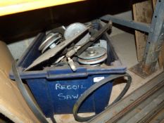 *Box of Various Lawnmower Pulleys, Arms, etc.