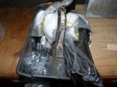*Box of Paint Brushes, Face Masks and Cable Ties