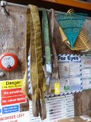 *Three Lifting Straps (1x 1ton, 1x 2ton, & 1x 3ton