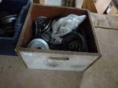*Box of Assorted Pulleys