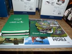 *Three Notebooks, Coasters, Writing Sponge, etc.