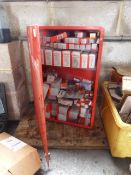 *Granit Storage Cabinet Containing Various Bulbs
