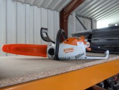 *Stihl MSA 120 C Chainsaw (battery not included, n