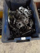 *Box of Assorted Chains, Springs, and Covers for L