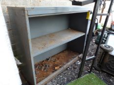 *Grey Metal Storage Cabinet (AF)