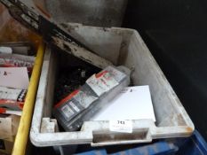 *Box of Chainsaw Chains (used but sharpened) and C