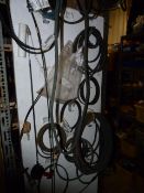 *Rack Containing Various Belts