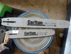 *Two Carlton Chainsaw Bars