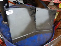 *Two Steel A-Frame Display Stands