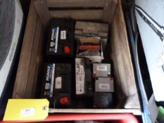 *Eight Assorted Batteries